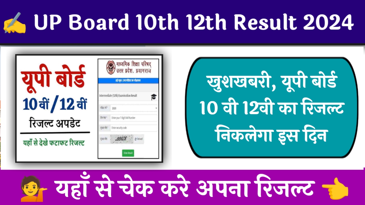 UP Board 10th 12th Result 2024 Kab Niklega