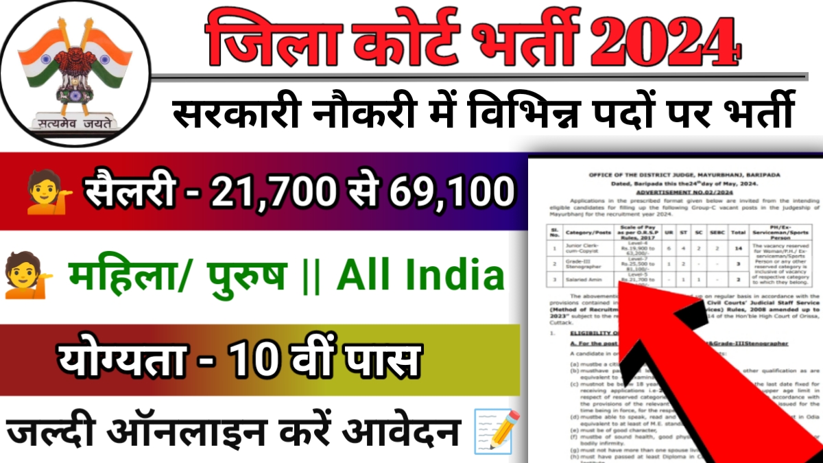 District Court Vacancy 2024