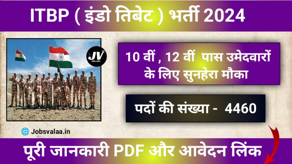 ITBP Bharti 2024